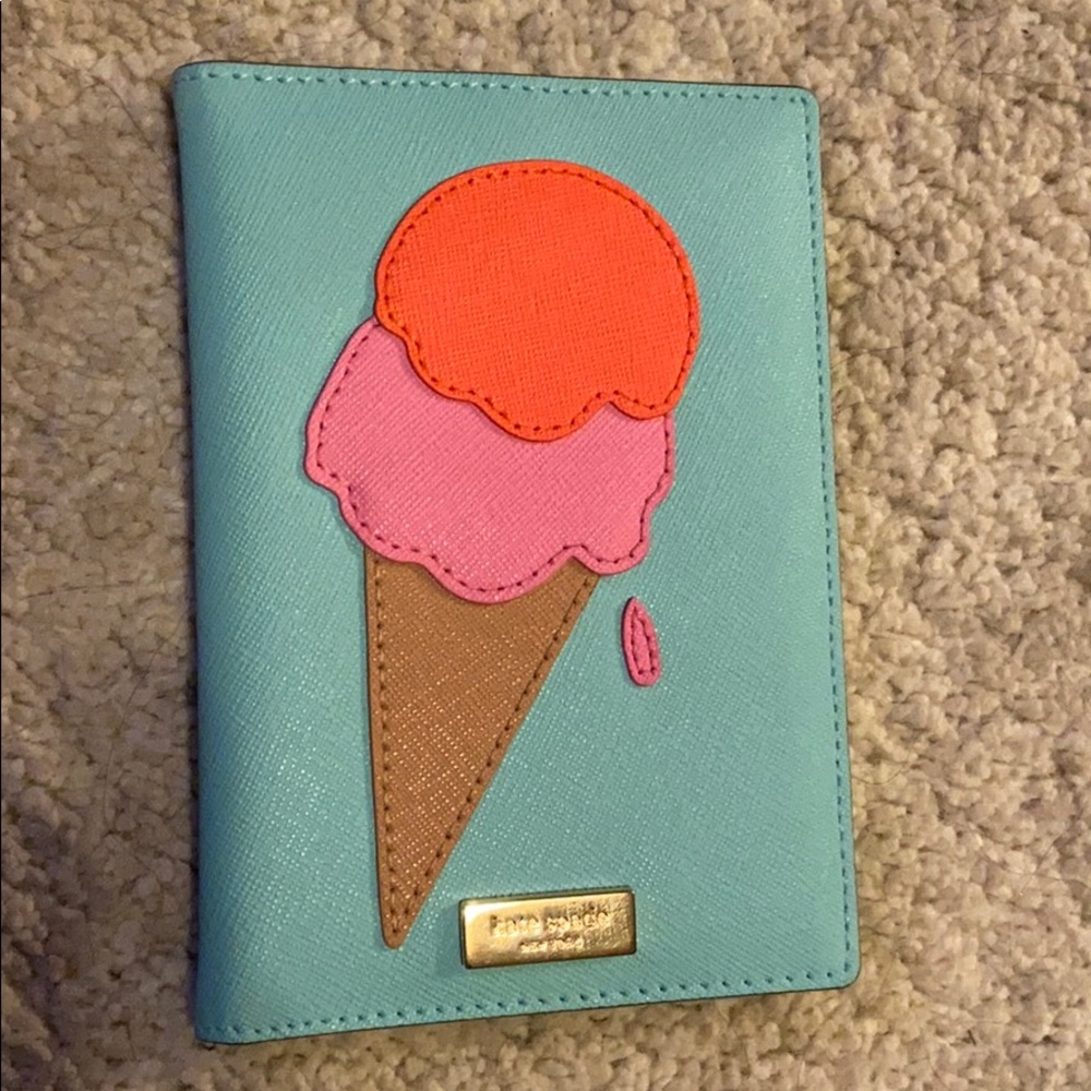 Ice Cream Kate Spade Passport Holder